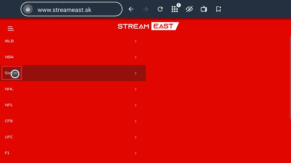 streameast select soccer