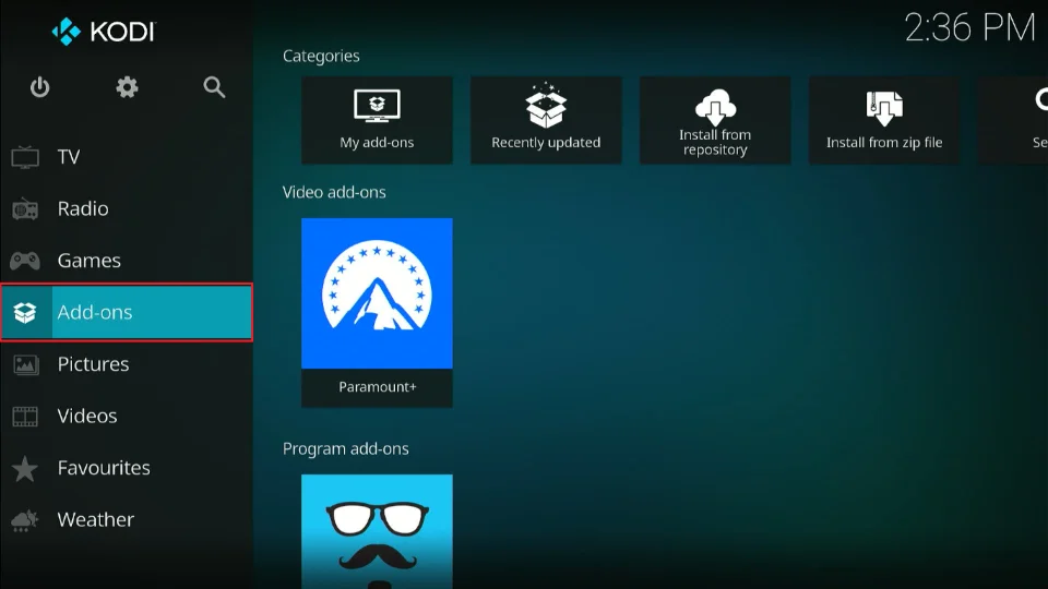 how to install any addon on kodi