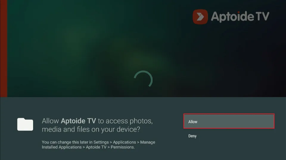 select allow