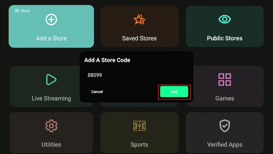 Click Add