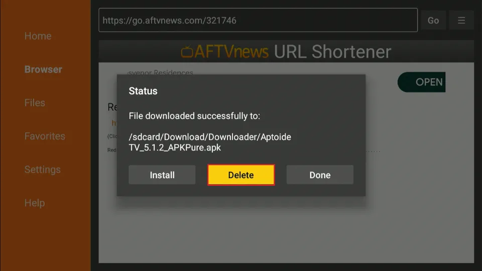 select delete