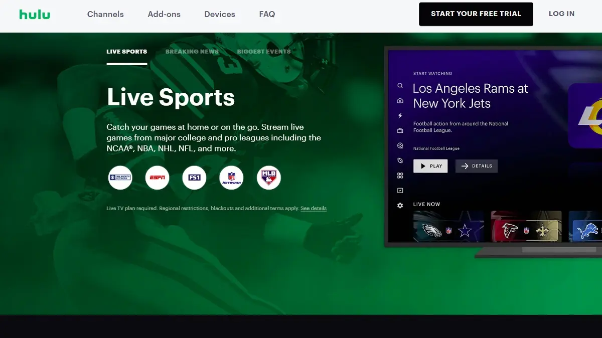 hulu + live tv