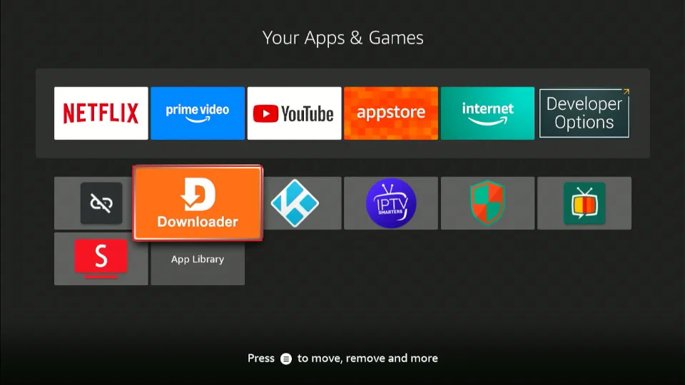 select downloader tile
