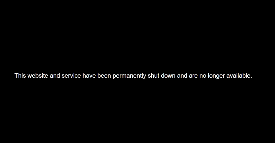xtremehd shutdown