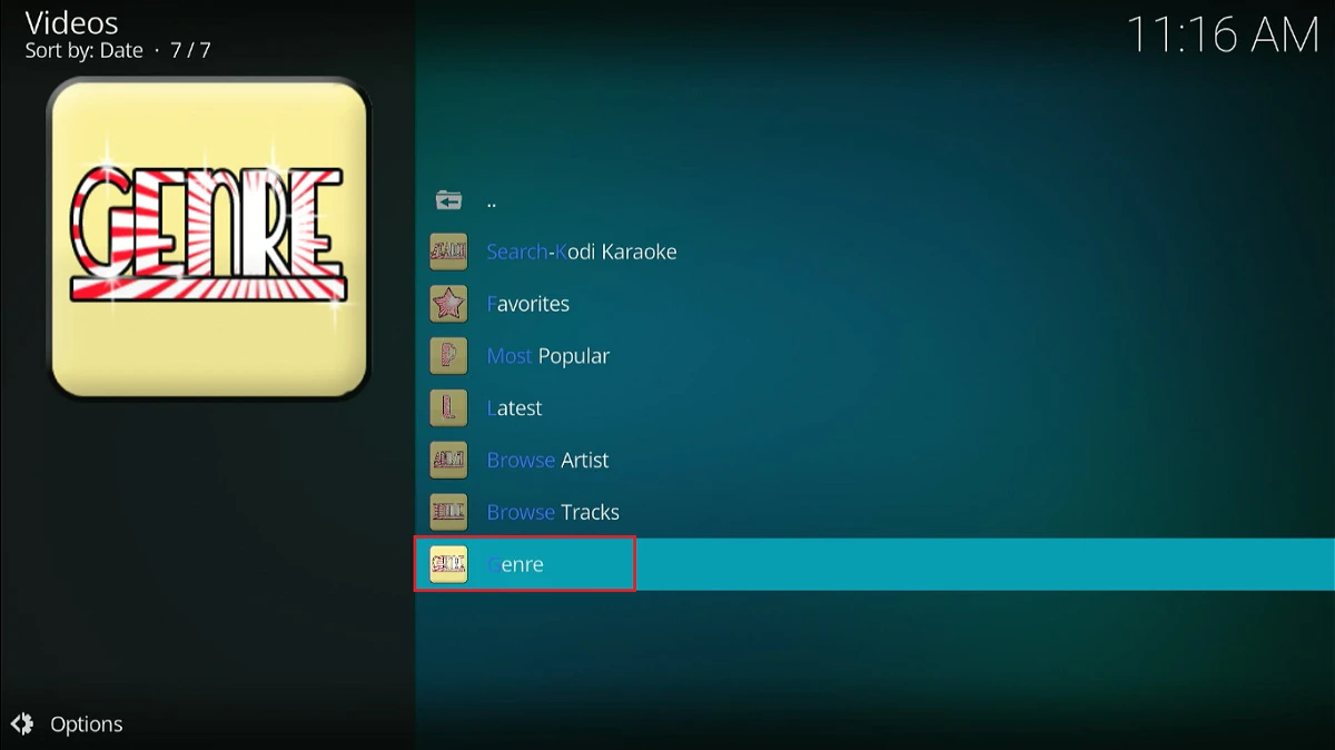 select genre