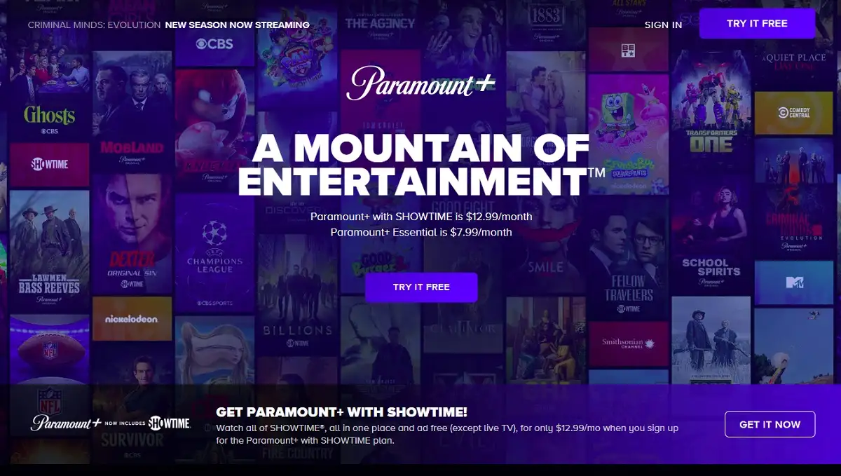 paramount +