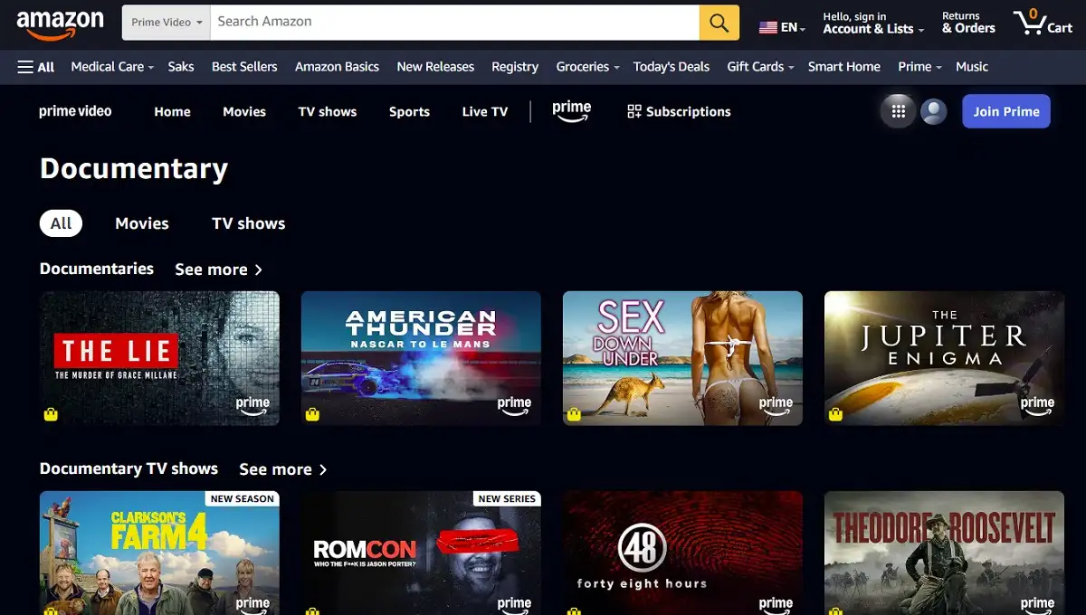 amazon prime video