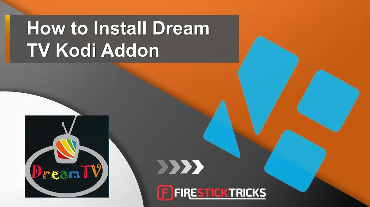 install dream tv kodi addon