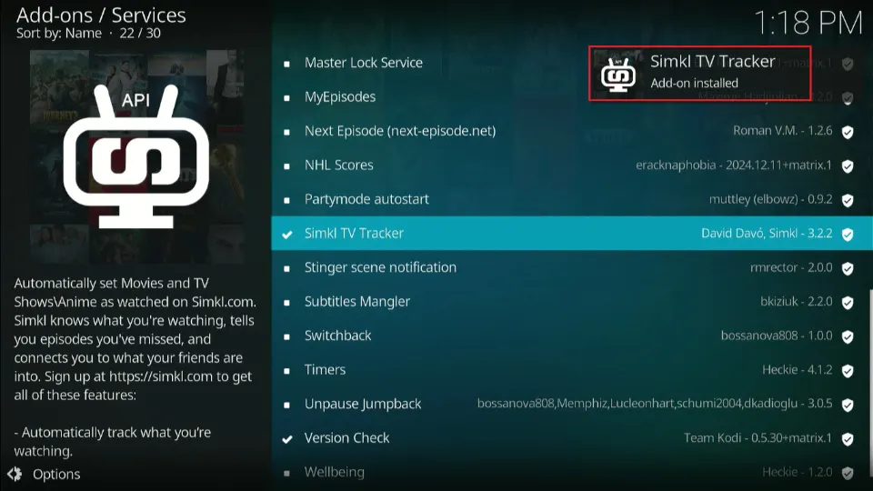 smikl tv tracker 