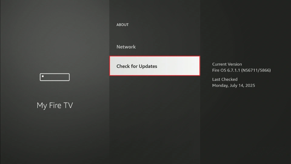 Check for Updates