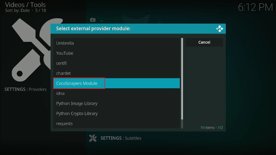 select cocoscrapers module