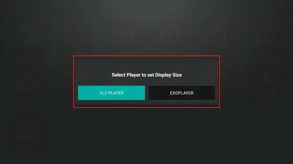 select vlc player