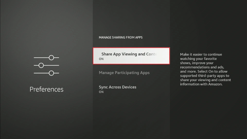 Share App Viewing