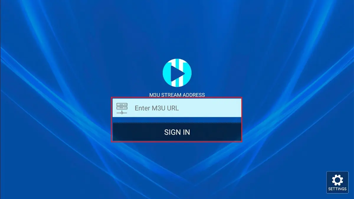 select sign in