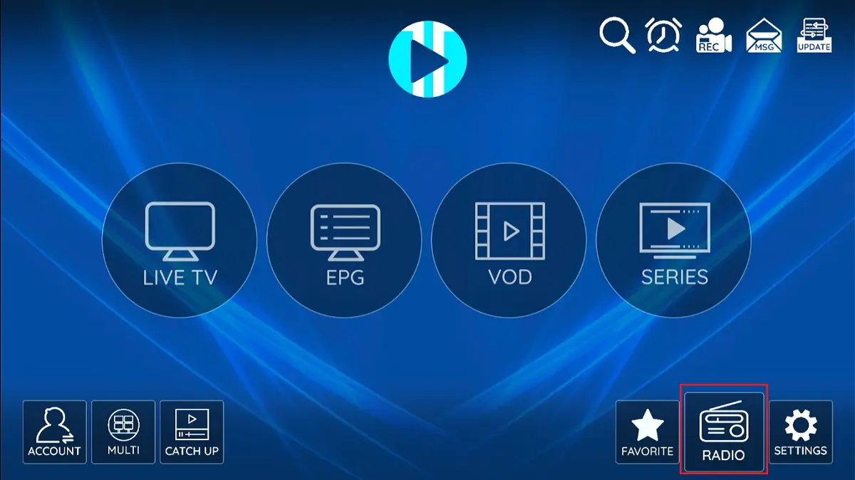 select radio