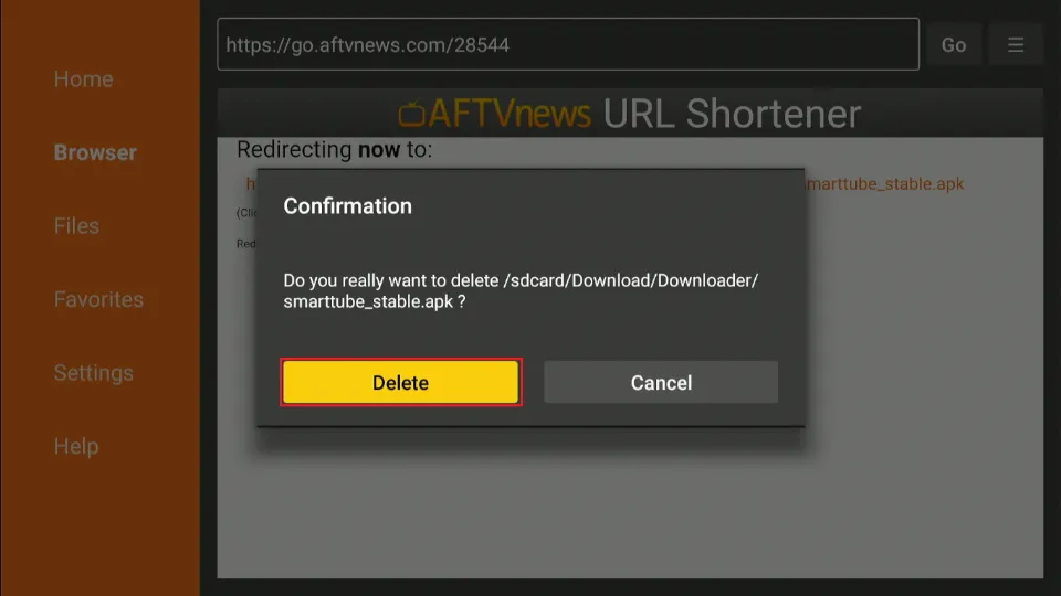 select delete