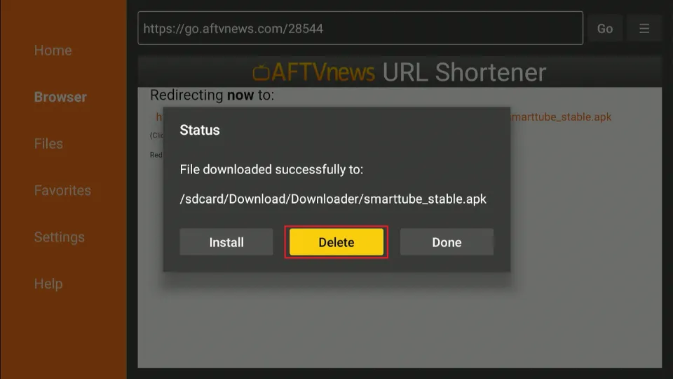 select delete