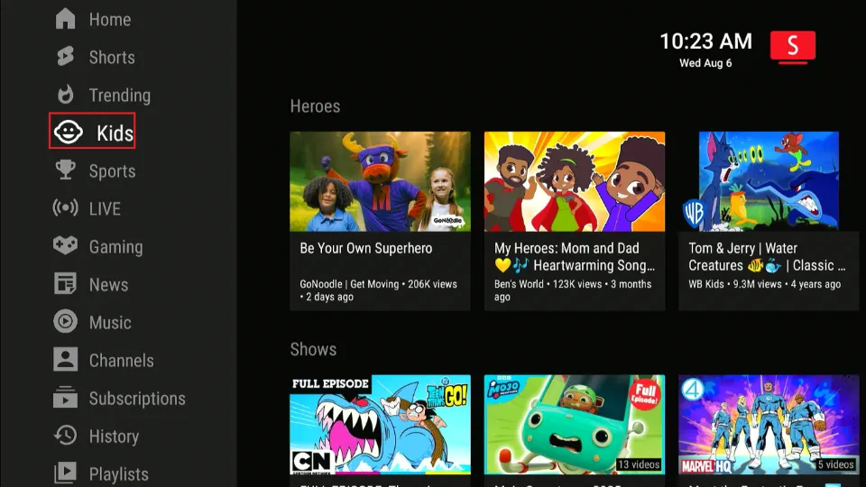select kids