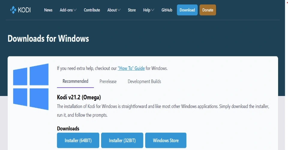kodi- download for windows