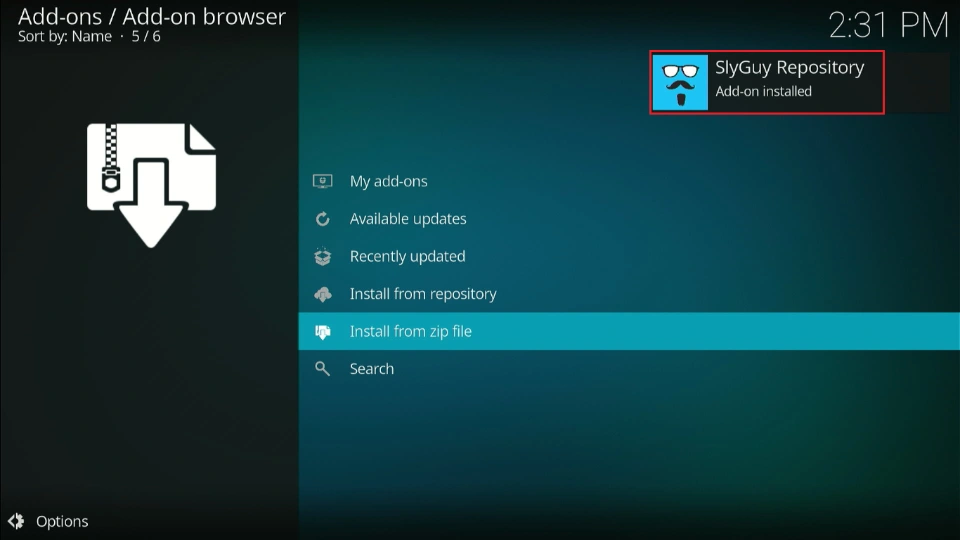 slyguy repo add on installed 