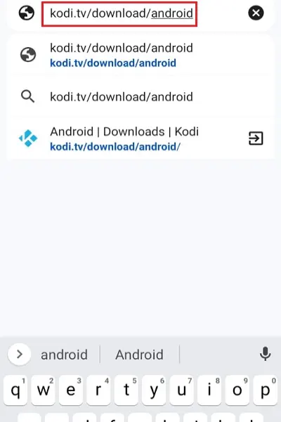 kodi download android