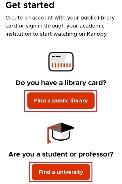 select find a public library