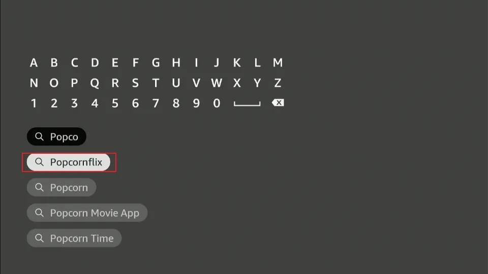 type popcornflix
