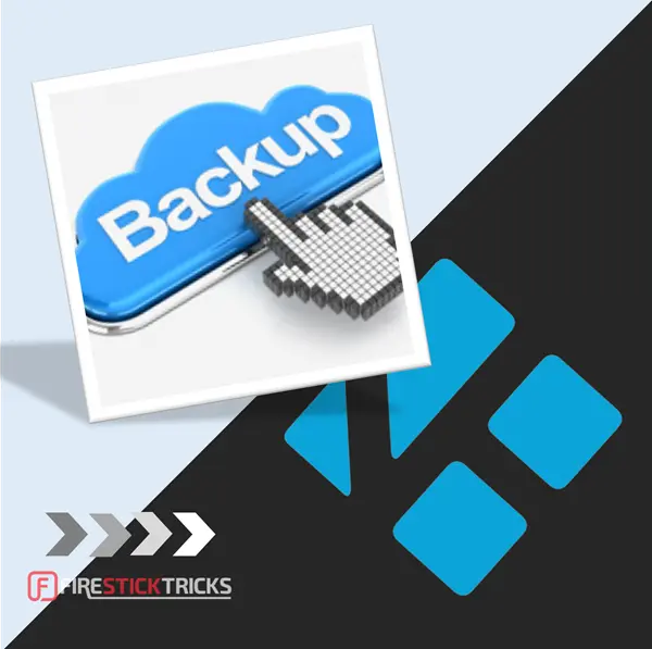 how to take backup on kodi