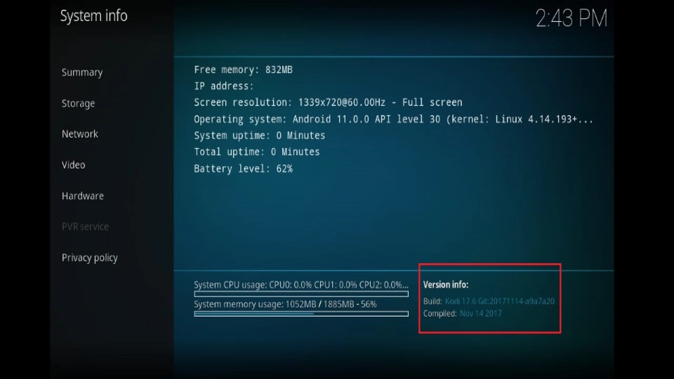 settings-system information