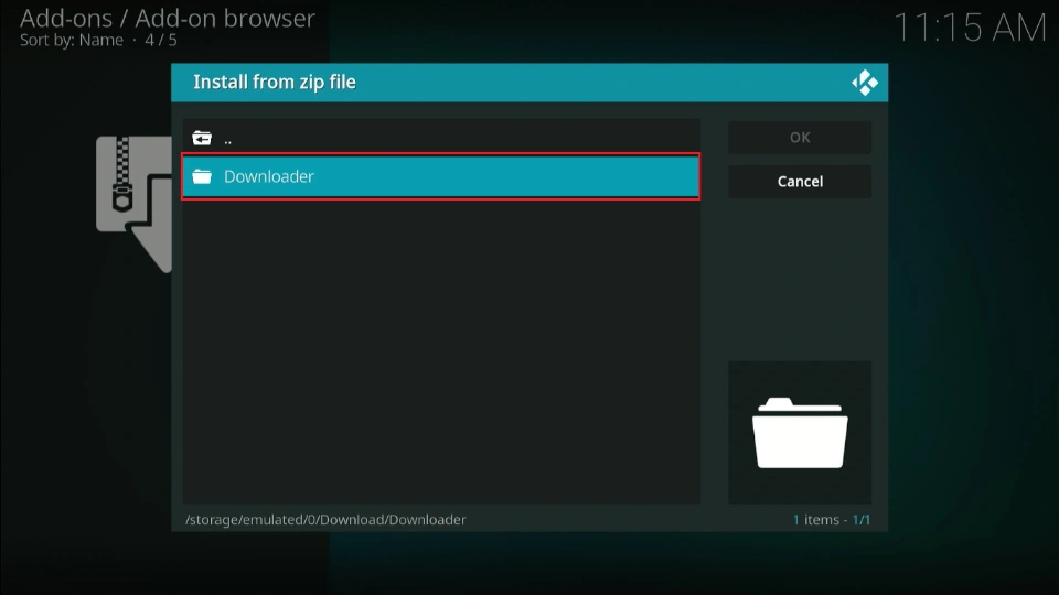 choose downloader