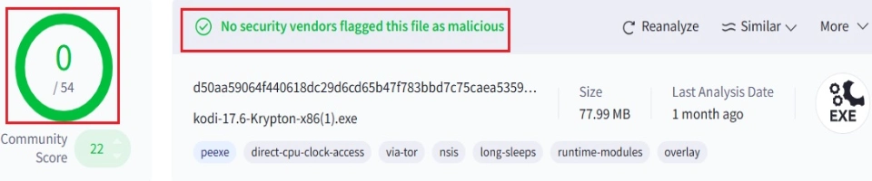 is kodi 17.1 safe and legal