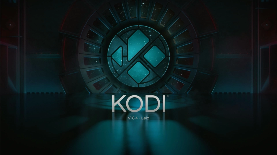 kodi 18.4 homepage