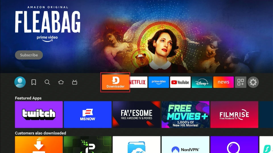select downloader tile