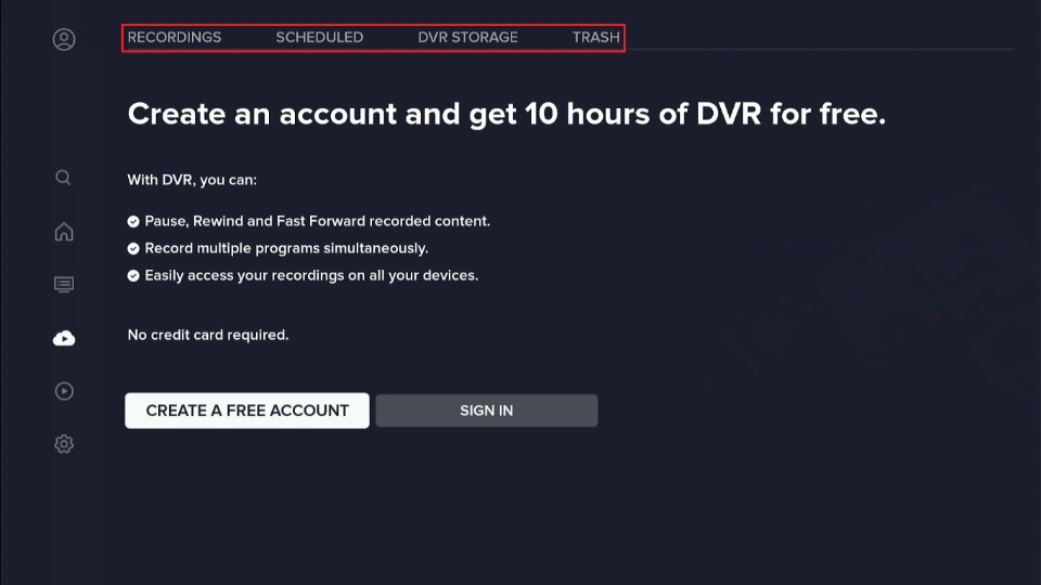 check recordings, storage