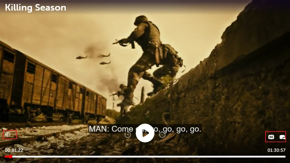 built-in media player