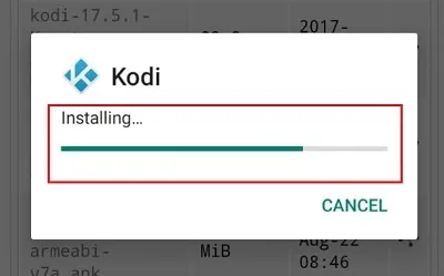 installing kodi