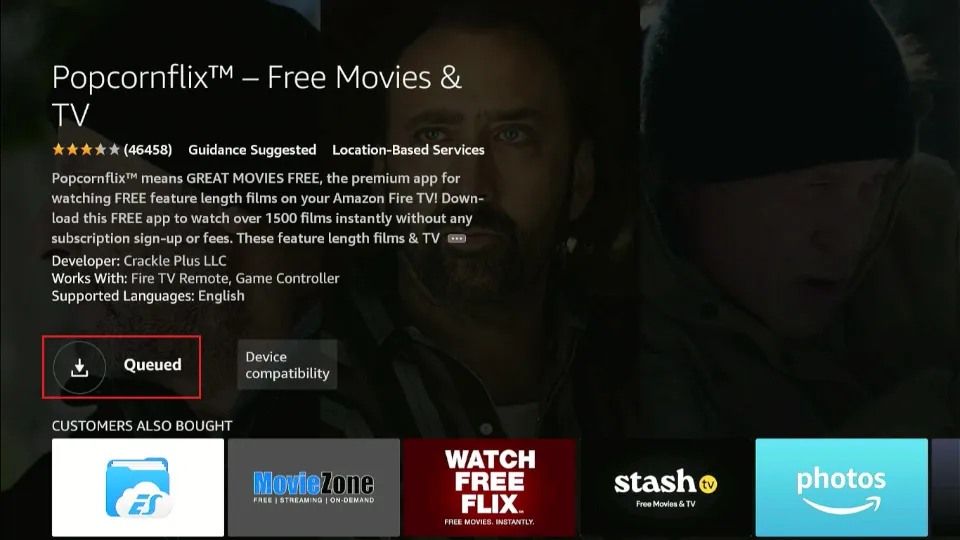 wait for the app to install