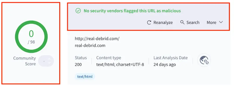 real debrid safe and legal