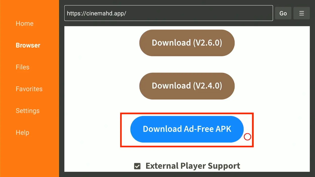 cinema hd ad-free version
