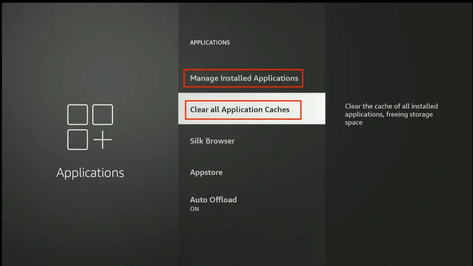 Manage Installed Applications