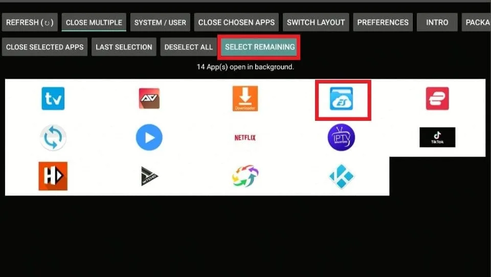 select apps