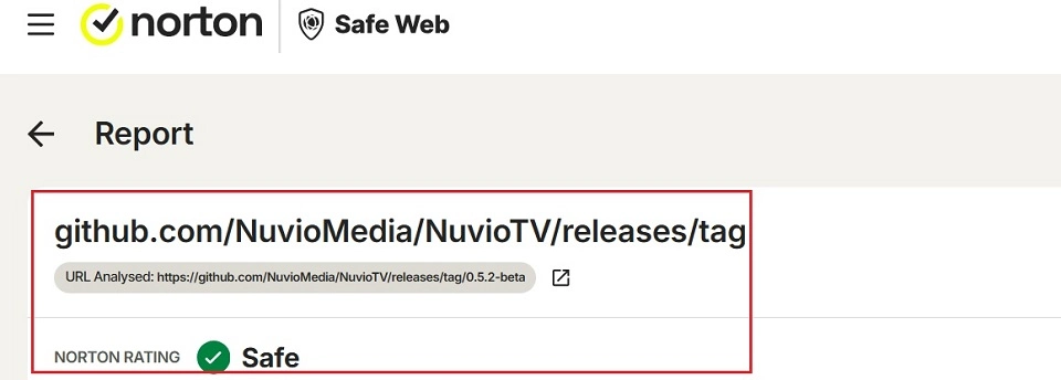 norton safe web